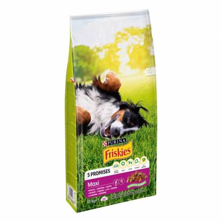 Purina Friskies Maxi Dog Beef - Sucha Karma Dla Psa - 10 Kg