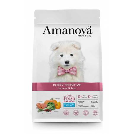 Amanova  Gf Puppy Sensitive Salmon Deluxe 2Kg