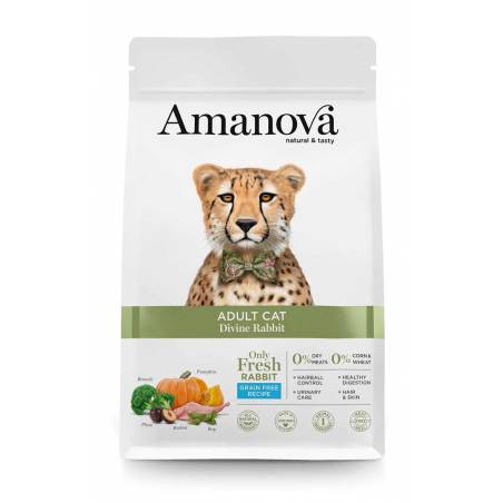 Amanova  Adult Cat Divine Rabbit 1,5Kg