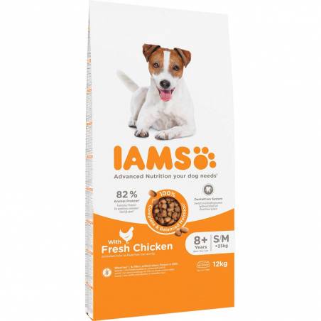 Iams Vitality Senior Small Medium - Sucha Karma Dla Psa - 12 Kg