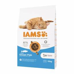 Iams Vitality Adult Cat Ocean Fish - Sucha Karma Dla Kota - 10 Kg