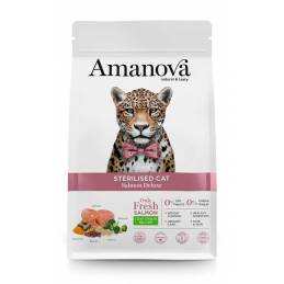 Amanova  Sterilised Cat Salmon Deluxe 1,5Kg