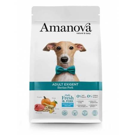 Amanova  Adult Exigent Iberian Pork 2Kg