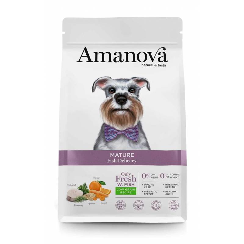 Amanova  Adult Mature Delicacy White Fish 2Kg