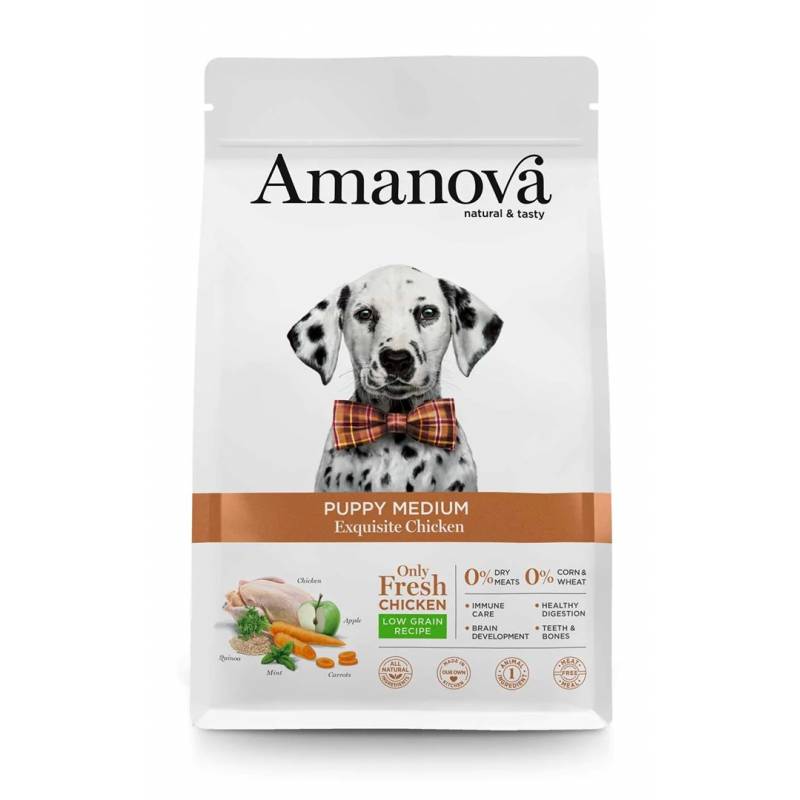 Amanova  Puppy Medium Exquisite Chicken 2Kg