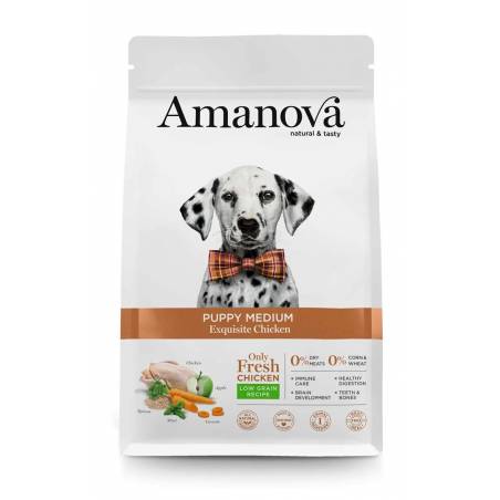 Amanova  Puppy Medium Exquisite Chicken 2Kg