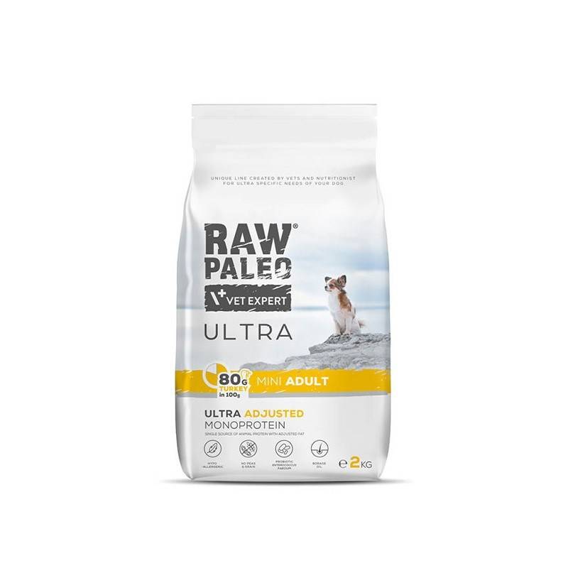 Vetexpert Raw Paleo Ultra Indyk Mini Adult 2Kg