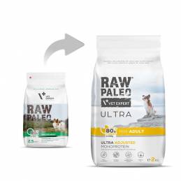 Vetexpert Raw Paleo Ultra Indyk Mini Adult 2Kg