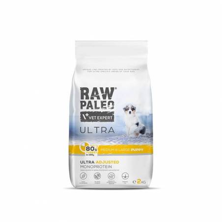 Vetexpert Raw Paleo Ultra Indyk Medium&Large Puppy 2Kg