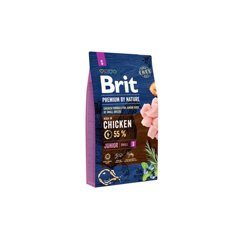 Brit Premium By Nature Junior S - Sucha Karma Dla Szczeniąt - 8 Kg