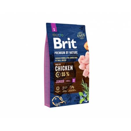 Brit Premium By Nature Junior S - Sucha Karma Dla Szczeniąt - 8 Kg