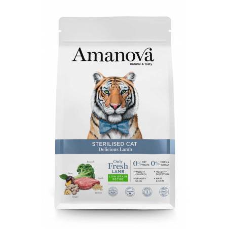 Amanova  Sterilised Cat Delicious Lb 1,5Kg