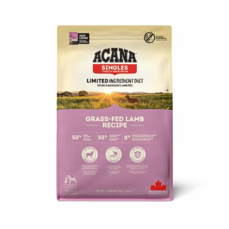 Acana Singles Grass-Fed Lamb - Sucha Karma Dla Psa - 2 Kg