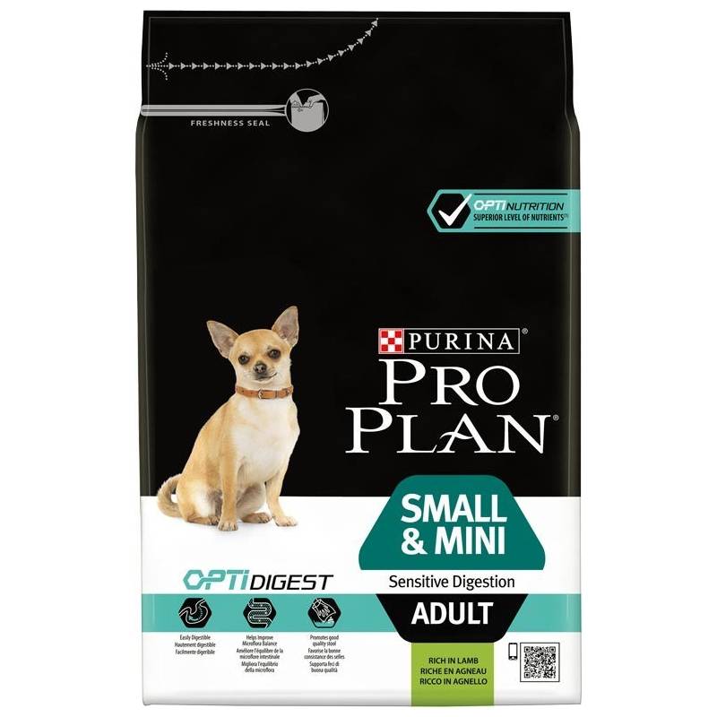 Purina Pro Plan Small & Mini Adult Opti Digest Jagnięcina 3Kg