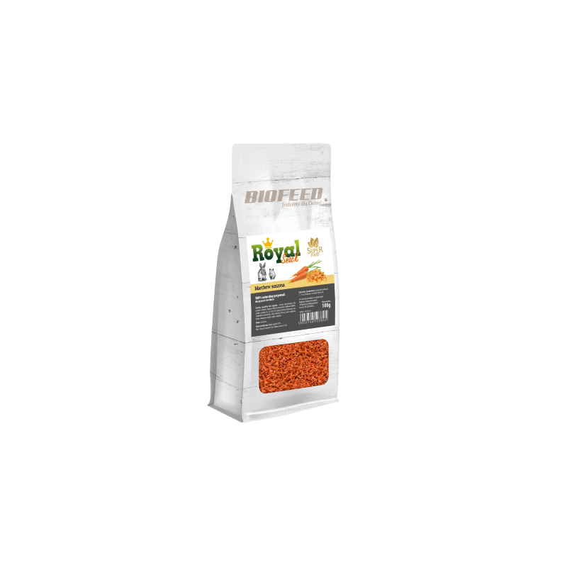 Biofeed Royal Snack Superfood - Marchew Suszona 100G