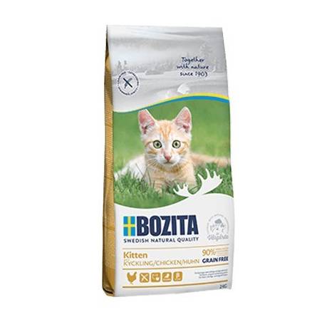 Bozita Kitten Grain Free Chicken - Sucha Karma Dla Kociąt - 2Kg