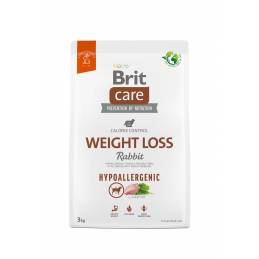 Brit Care Hypoallergenic Adult Weight Loss Rabbit - Sucha Karma Dla Psa - 3 Kg