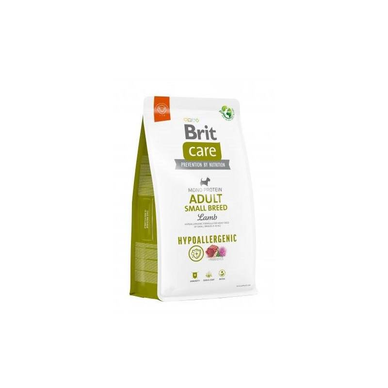 Brit Care Mono Protein Hypoallergenic Adult Małe Rasy Jagnięcina Z Ryżem - Sucha Karma Dla Psa - 3 Kg