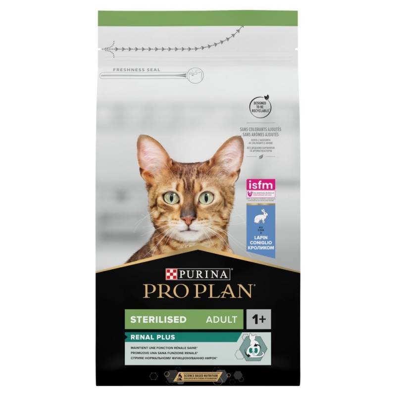 Purina Pro Plan Sterilised Renal Plus Królik - Sucha Karma Dla Kota - 1.5 Kg