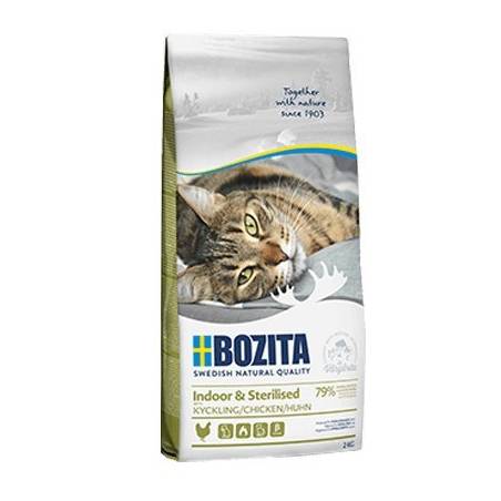 Bozita Indoor & Sterilised Chicken - Sucha Karma Dla Kotów Wysterylizowanych - 2Kg