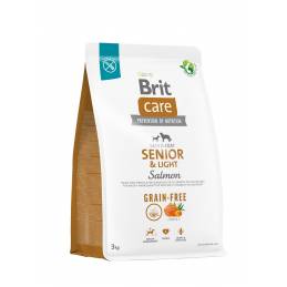 Brit Care Grain-Free Senior & Light Salmon – Sucha Karma Dla Psa - 3 Kg