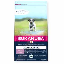 Eukanuba Szczenie Duża Rasa Bez Zbóż Ryba Oceaniczna - Sucha Karma Dla Psa - 3 Kg