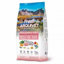 Arquivet Fresh - Półwilgotna Karma Dla Psa - Łosoś Z Indykiem - 2,5Kg