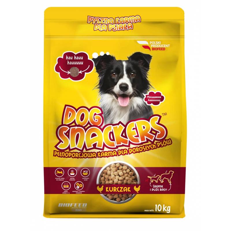 Biofeed Dog Snackers Adult Kurczak 10Kg