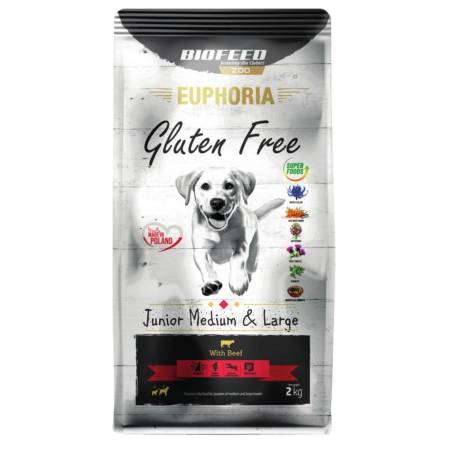 Biofeed Euphoria G-F Mid&Maxi Wołowina 2Kg