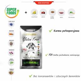 Biofeed Euphoria G-F Psy Small&Mid Jagnięcina 2Kg