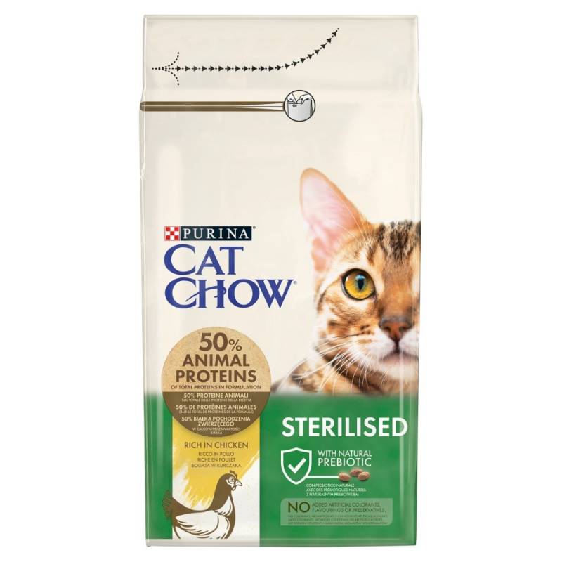 Purina Cat Chow Sterilized - Sucha Karma Dla Kota - 1,5 Kg