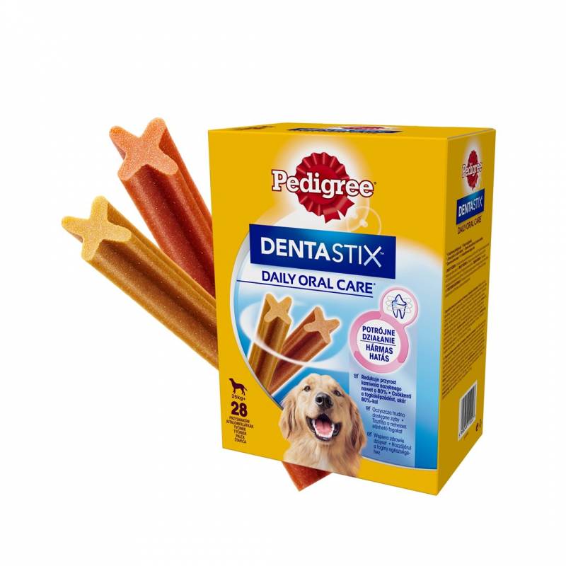 Pedigree Dentastix Maxi - Przysmak Dentystyczny Dla Psów Ras Dużych - 4X7Szt