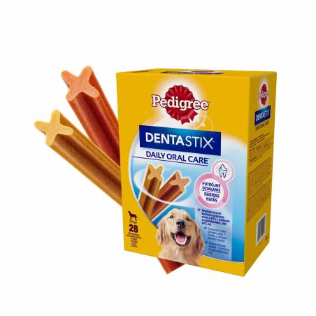 Pedigree Dentastix Maxi - Przysmak Dentystyczny Dla Psów Ras Dużych - 4X7Szt