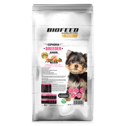 Biofeed Euphoria Breeder Junior Mini Dla Szczeniąt Ras Miniaturowych Z Królikiem 2Kg