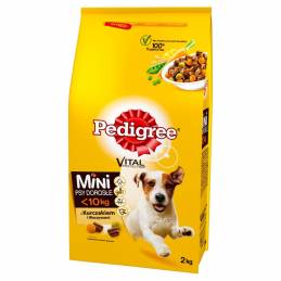 Pedigree Adult Mini Drób Z Warzywami 2Kg