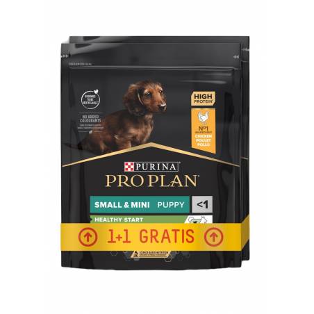 Purina Pro Plan Small&Mini Puppy Kurczak Z Ryżem - Sucha Karma Dla Psa - 700G + 700G