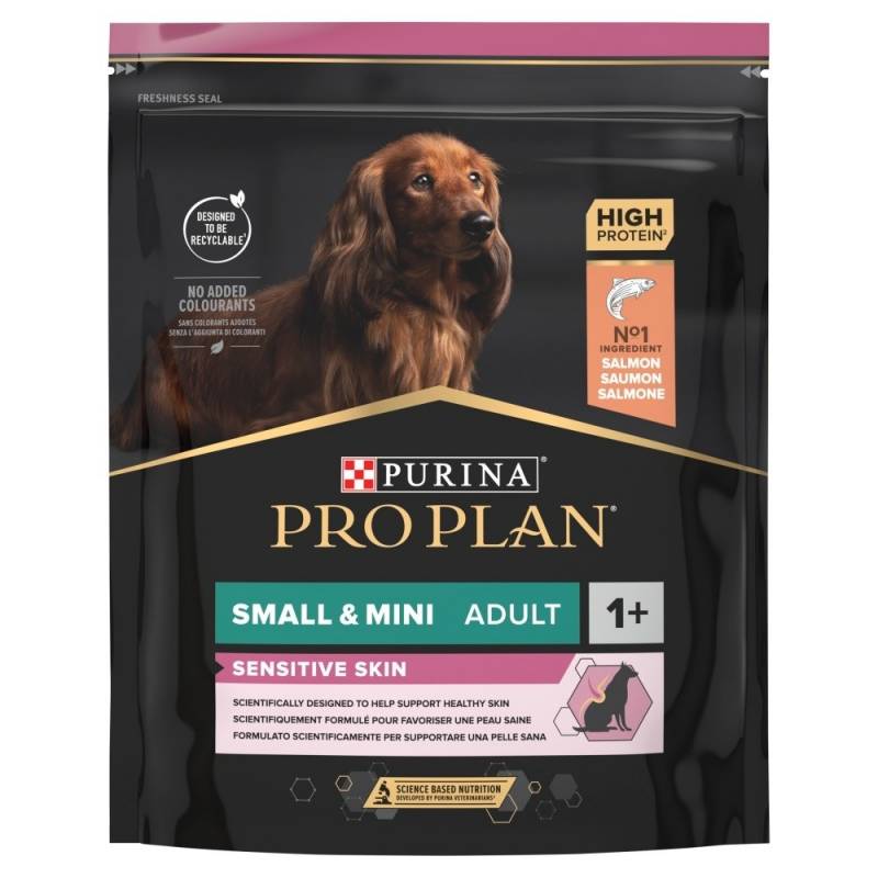 Purina Pro Plan Adult Small & Mini Sensitive Skin - Sucha Karma Dla Psa - 0,7 Kg