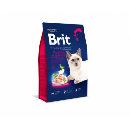 Brit Dry Premium By Nature Sterilized Z Kurczakiem - Sucha Karma Dla Kotów - 1,5 Kg