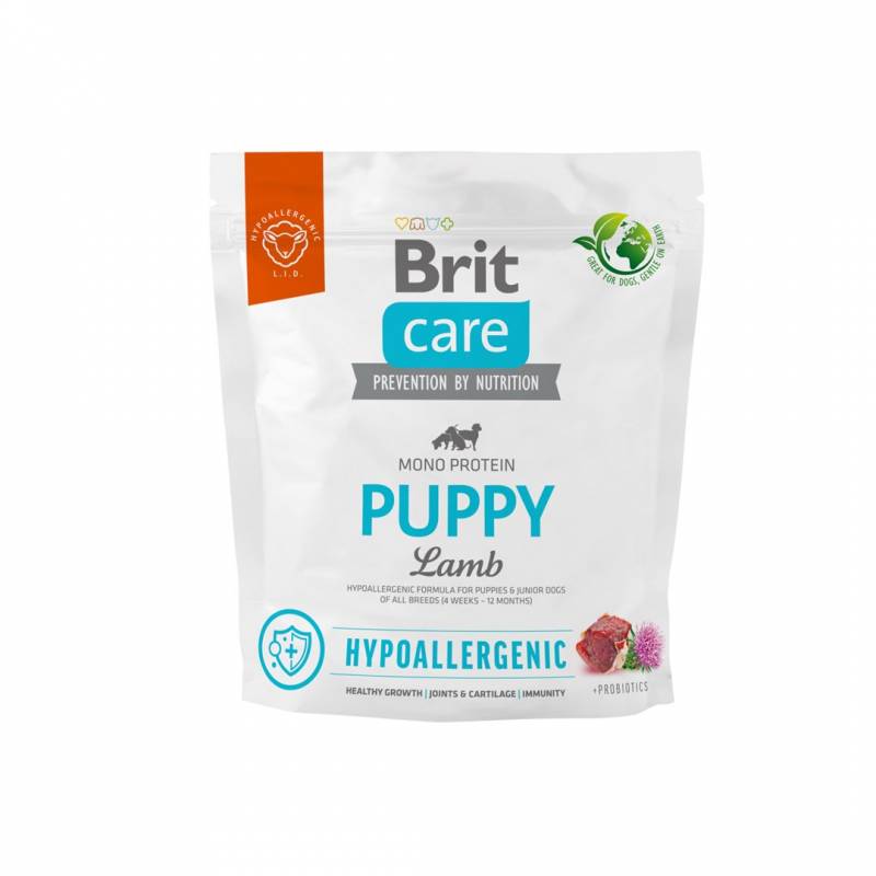 Brit Care Hypoallergenic Puppy Lamb - Sucha Karma Dla Szczeniąt - 1 Kg