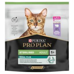 Purina Pro Plan Sterilised Optirenal Bogata W Indyka - Sucha Karma Dla Kota - 400G