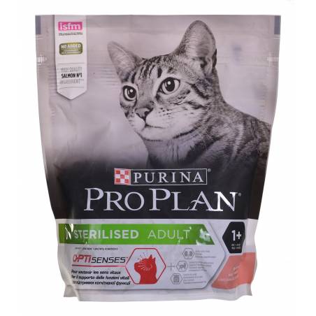 Purina Pro Plan Sterilised Optirenal With Salmon - Sucha Karma Dla Kotów Sterylizowanych Z Problemami Urologicznymi - 400G