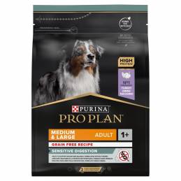 Purina Pro Plan Optidigest Grain Free Medium & Large Indyk 2,5Kg