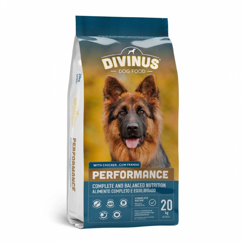 Divinus Performance Dla Owczarka Niemieckiego  - Sucha Karma Dla Psa - 20 Kg