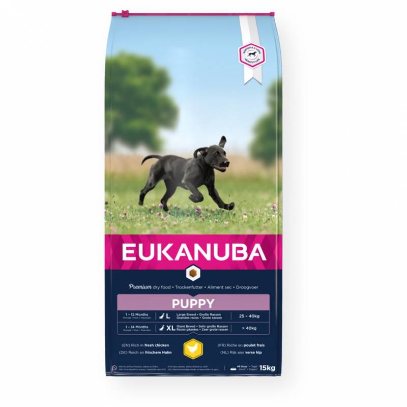 Eukanuba Growing Puppy Large Breed - Sucha Karma Dla Szczeniąt Ras Dużych - 15 Kg