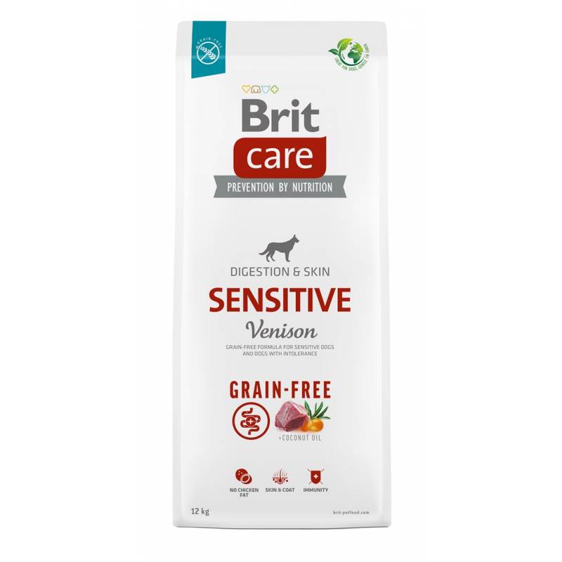 Brit Care Grain-Free Sensitive Venison – Sucha Karma Dla Psa - 12 Kg