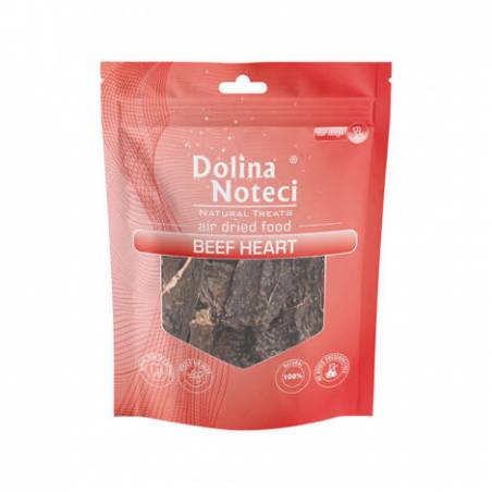 Dolina Noteci Natural Treats Serca Wołowe 100G