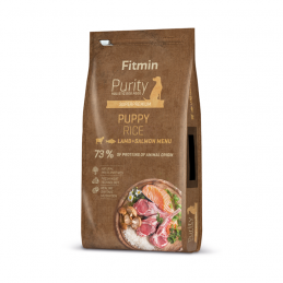 Fitmin Dog Purity Rice Puppy Lamb & Salmon 12Kg