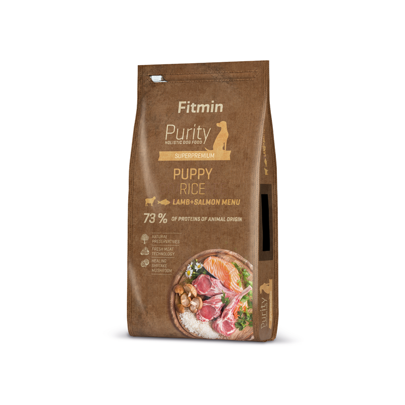 Fitmin Dog Purity Rice Puppy Lamb & Salmon 12Kg