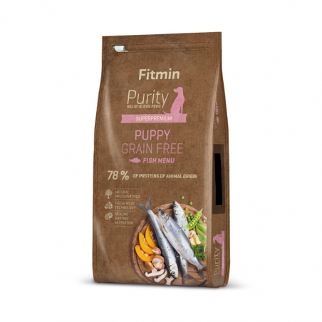 Fitmin Dog Purity Gf Puppy Fish 12Kg