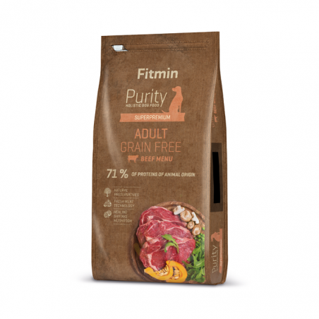 Fitmin Dog Purity Gf Adult Beef 12Kg